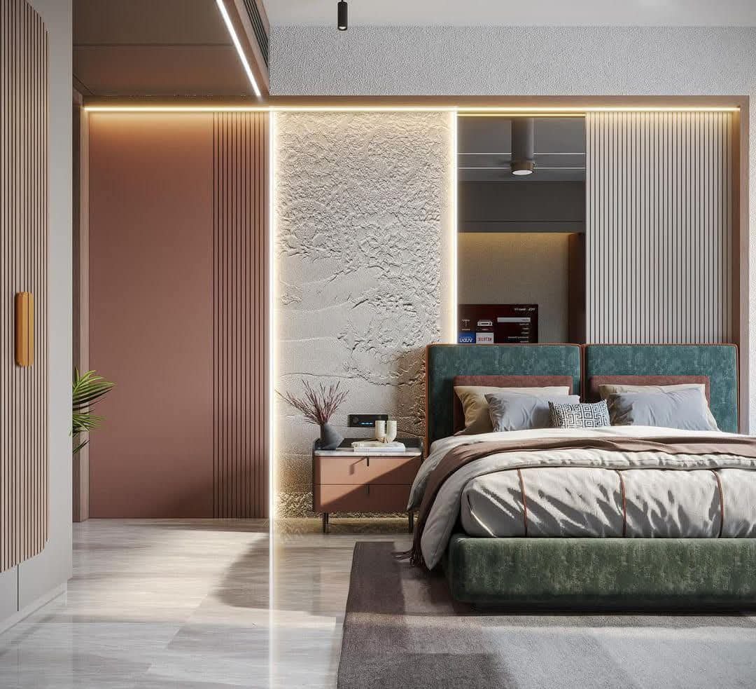 Contemporary Bedroom Interior Project